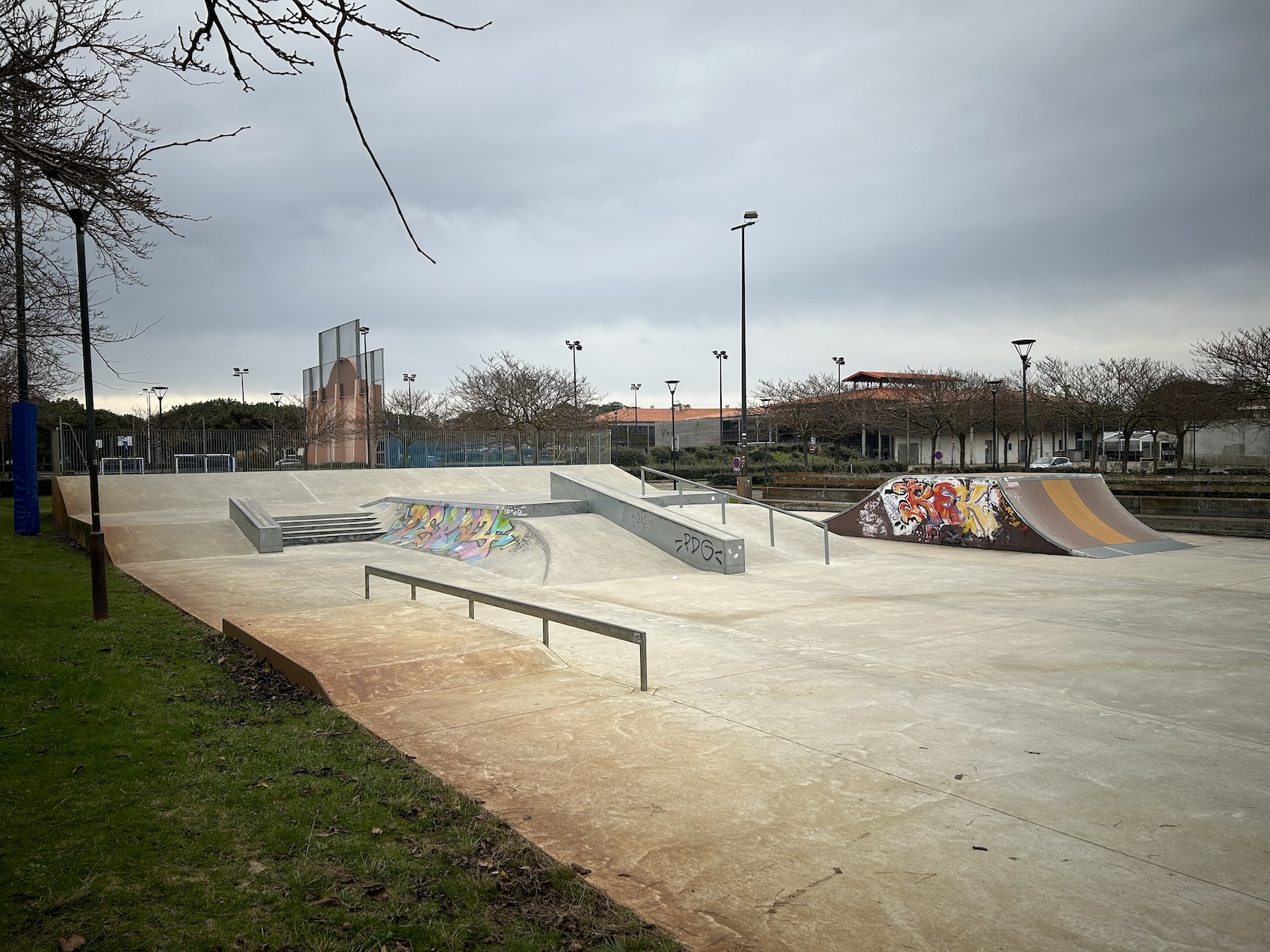 Biscarrosse plage skatepark